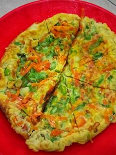 Foto resep Telur Dadar Sayur