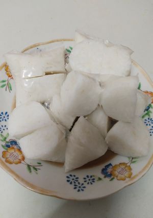 Gambar Cara Rebus Nasi Impit Atau Ketupat Jimat Masa dan Gas