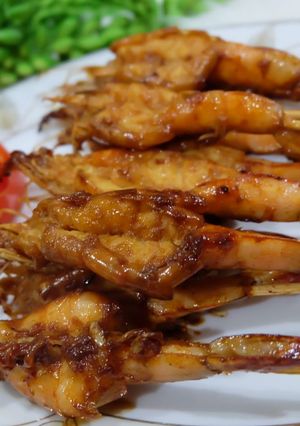 Foto resep Udang Bakar Teflon