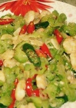 Foto resep Sayur Pare Dengan Udang bunda Azmi Isla