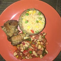 A picture of Fried rice.