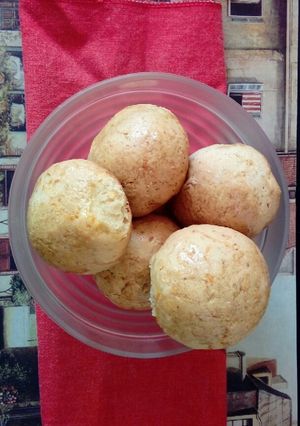 Una foto de Bollitos de zanahoria y manzana