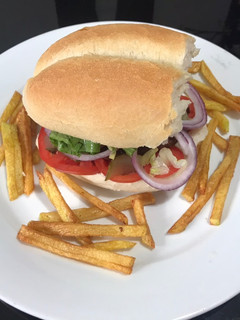 Una foto de La cuare hamburguesa