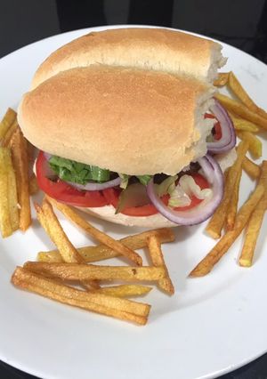 Una foto de La cuare hamburguesa