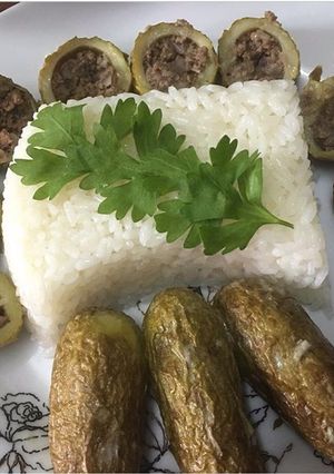 صورة لوصفة طريقة عمل مخشي الكوسا