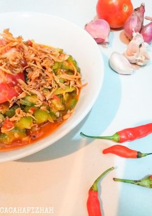 Foto resep 1. Tumis Pare Teri ala masakan rumahan