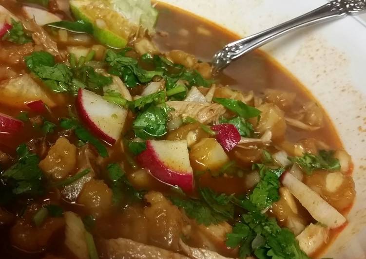 Steps to Prepare Perfect Chicken Posole