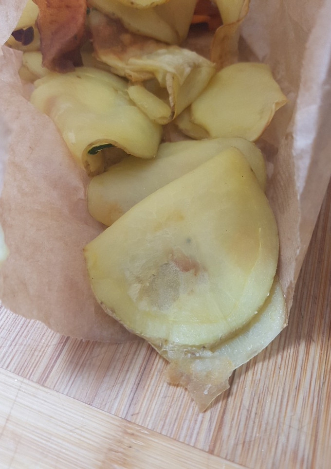 Una foto de 🍟 Patatas chips al horno 🎛️