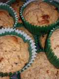 Goji & coconut & dark choc chip muffins