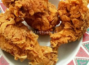 Foto resep Kentucky Fried Chicken (anti gagal, Renyah + Crispy tahan 8 jam)