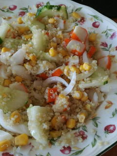 Una foto de Ensalada de verano con quinoa