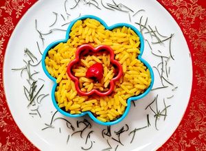 Una foto de Arroz antinflamatorio 🍚 Parboil amarilleado con cúrcuma 🍚 💛 Curcumina biodisponible con piperina