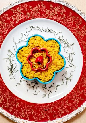 Una foto de Arroz antinflamatorio 🍚 Parboil amarilleado con cúrcuma 🍚 💛 Curcumina biodisponible con piperina