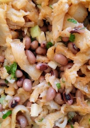 Foto de Salada fresca de bacalhau