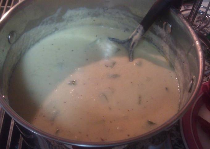 Quick and easy potato soup