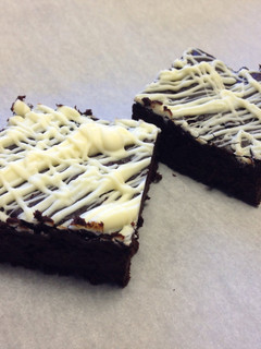 A picture of Fudgy Avocado Brownies.