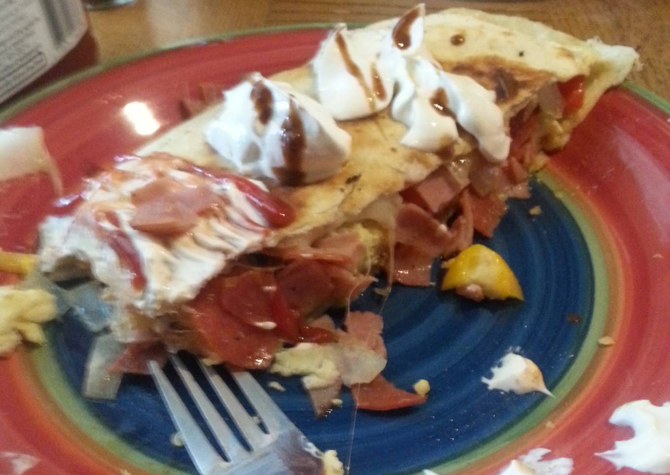 Breakfast quesadilla