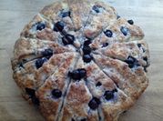 A picture of blueberry scone