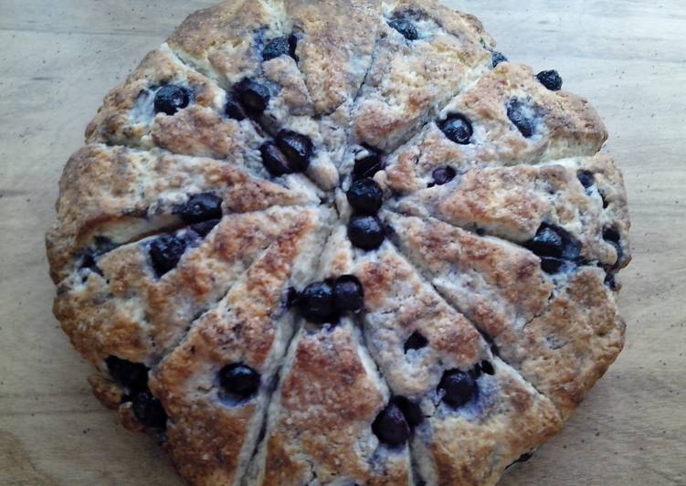 Steps to Make Any-night-of-the-week Rich Blueberry Scones