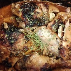 A picture of Crispy Slow Cooker Paprika Chicken.