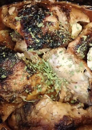 A picture of Crispy Slow Cooker Paprika Chicken.