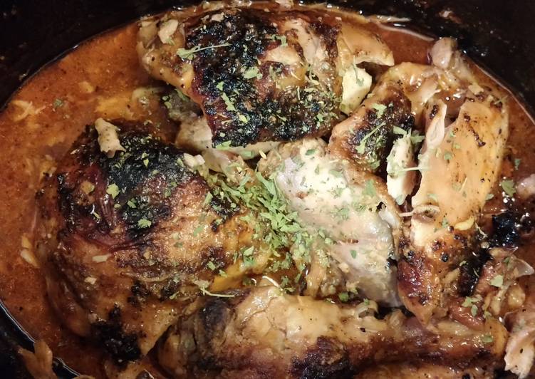 Step-by-Step Guide to Prepare Super Quick Homemade Crispy Slow Cooker Paprika Chicken