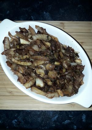 Une photo de Fricassée de fenouil au miel et vinaigre de cidre