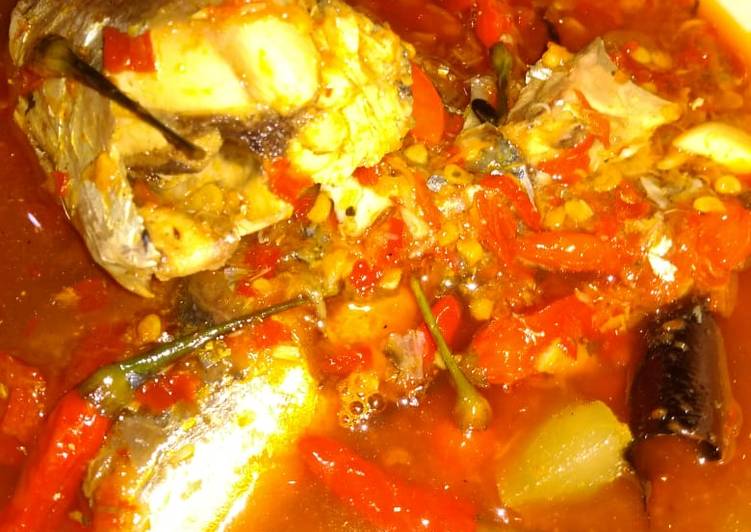 Pedas asam ikan tongkol
