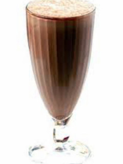 A picture of Chocolate Milk Shake.
