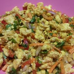 A picture of Healthy Spicy Egg Salad.