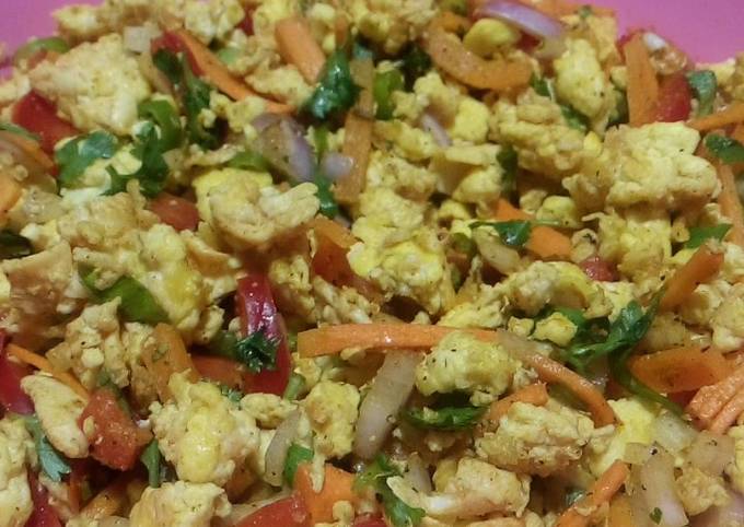 Healthy Spicy Egg Salad