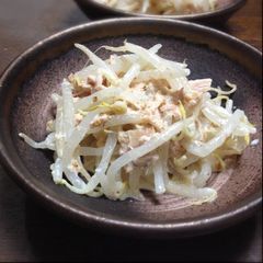 A picture of Tuna & Bean Sprouts Tossed with Sesame Dressing - Just One More Side Dish.