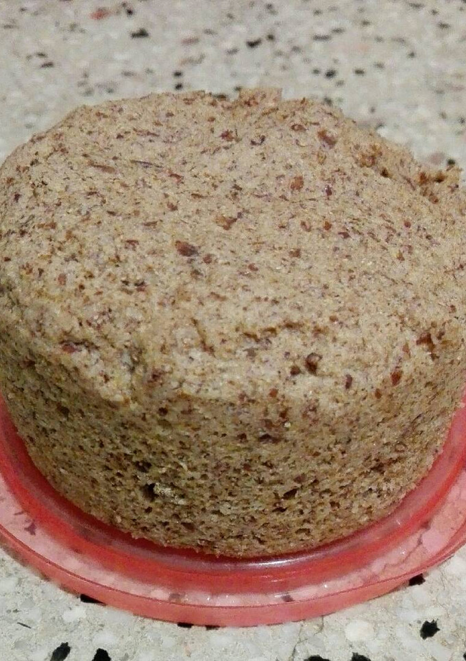 Una foto de Mini pan integral en microondas