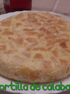 Una foto de Tortilla de calabaza*