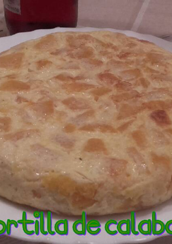 Una foto de Tortilla de calabaza*