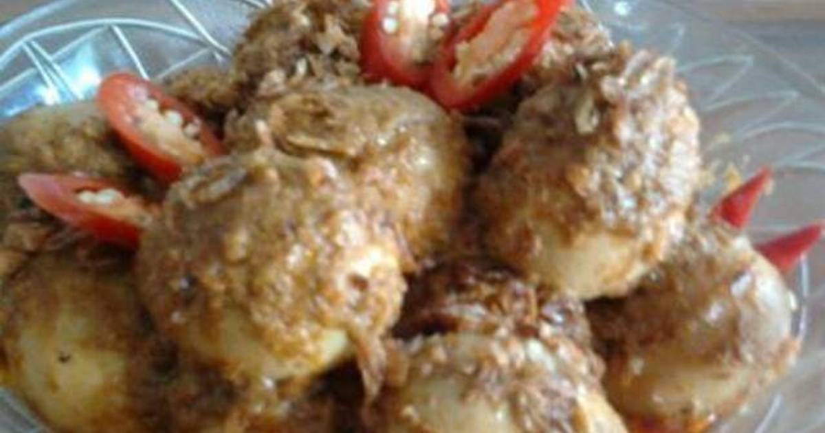 Resep Rendang Telur Oleh Mama Nadia Lidia Cookpad