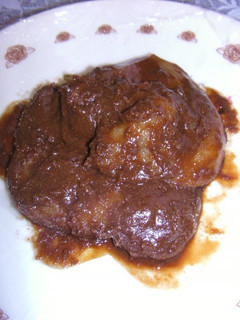 A picture of Kinako, Cocoa & Coffee Mochi in the Microwave Like It's Freshly Pounded.