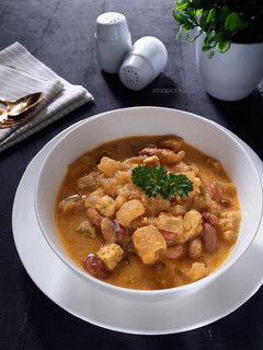 Foto resep Gulai Krecek Kacang Merah