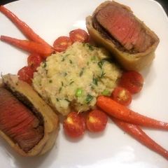 A picture of Beef Wellington.