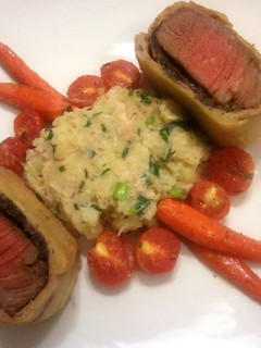 A picture of Beef Wellington.