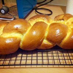 A picture of Zopf - Swiss Sunday bread.