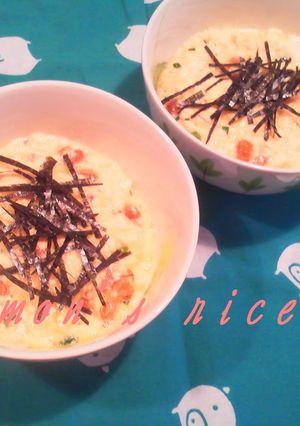 A picture of Mixed Natto Tofu.
