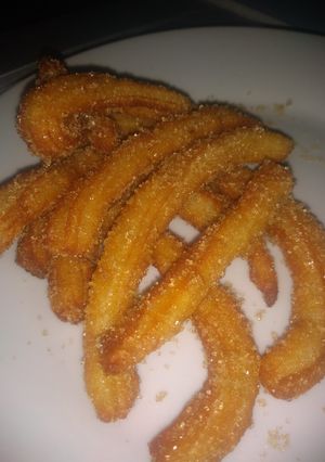 Una foto de Churros caseros