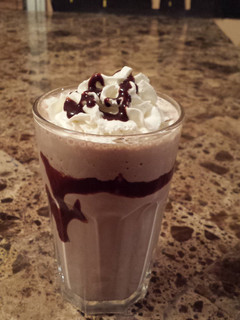 A picture of The Perfect Chocolate Milkshake.