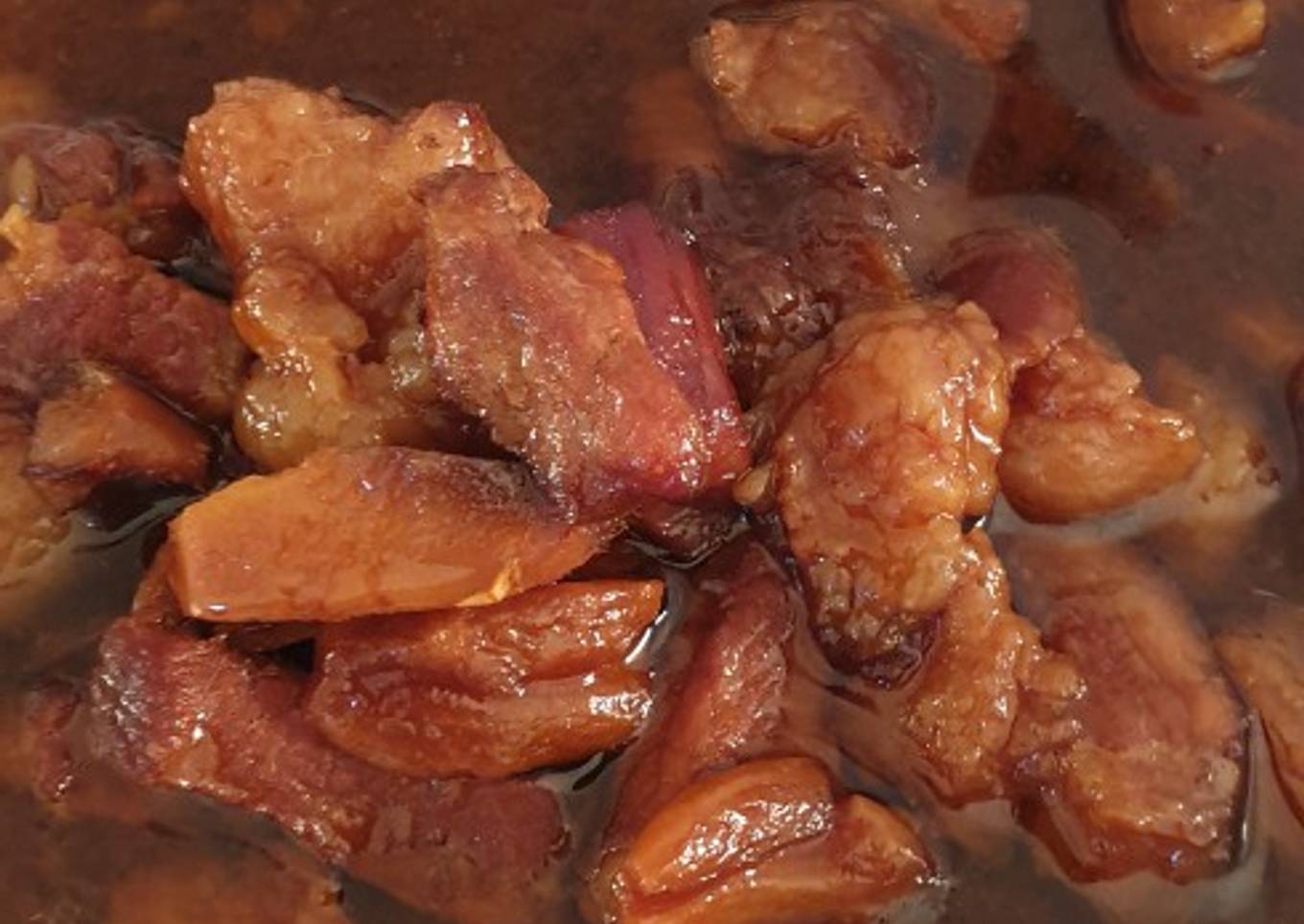 Babi kecap asin