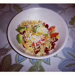 A picture of burrito bowl.