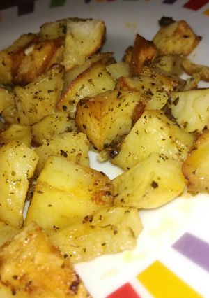 Una foto de Papas al horno