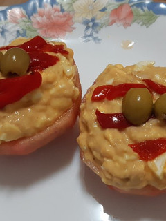 Una foto de Tomates no rellenos
