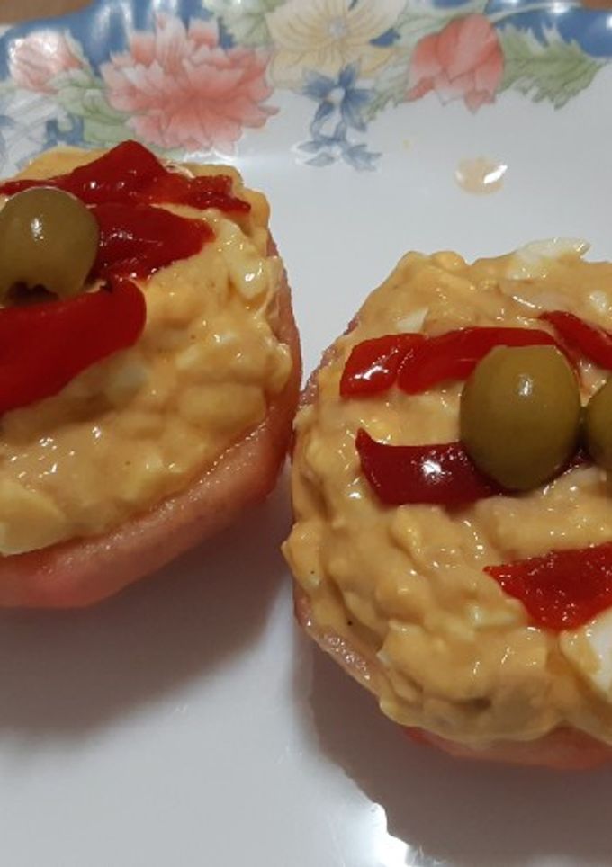 Una foto de Tomates no rellenos