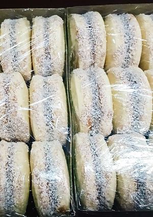 Una foto de Alfajores de maicena sin gluten
